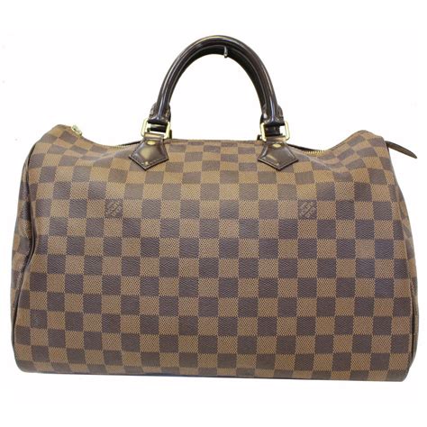 louis vuitton speedy 35 damier ébène|lv damier speedy 25.